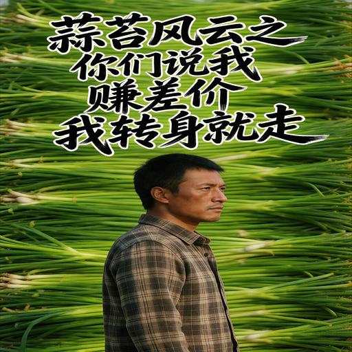 蒜苔风云之你们说我赚差价我转身就走