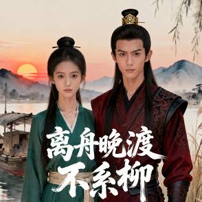 离舟晚渡不系柳