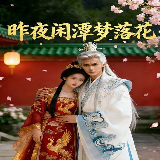 昨夜闲潭梦落花