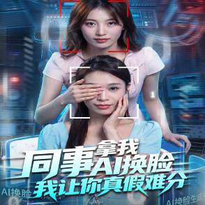同事拿我AI换脸，我让你真假难分