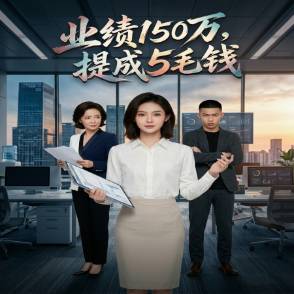 業績150萬，提成5毛錢