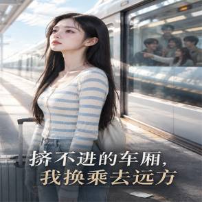 挤不进的车厢，我换乘去远方
