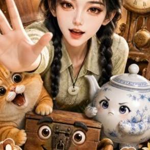 我家古董会说话