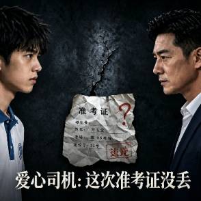 愛心司機：這次準考證沒丟