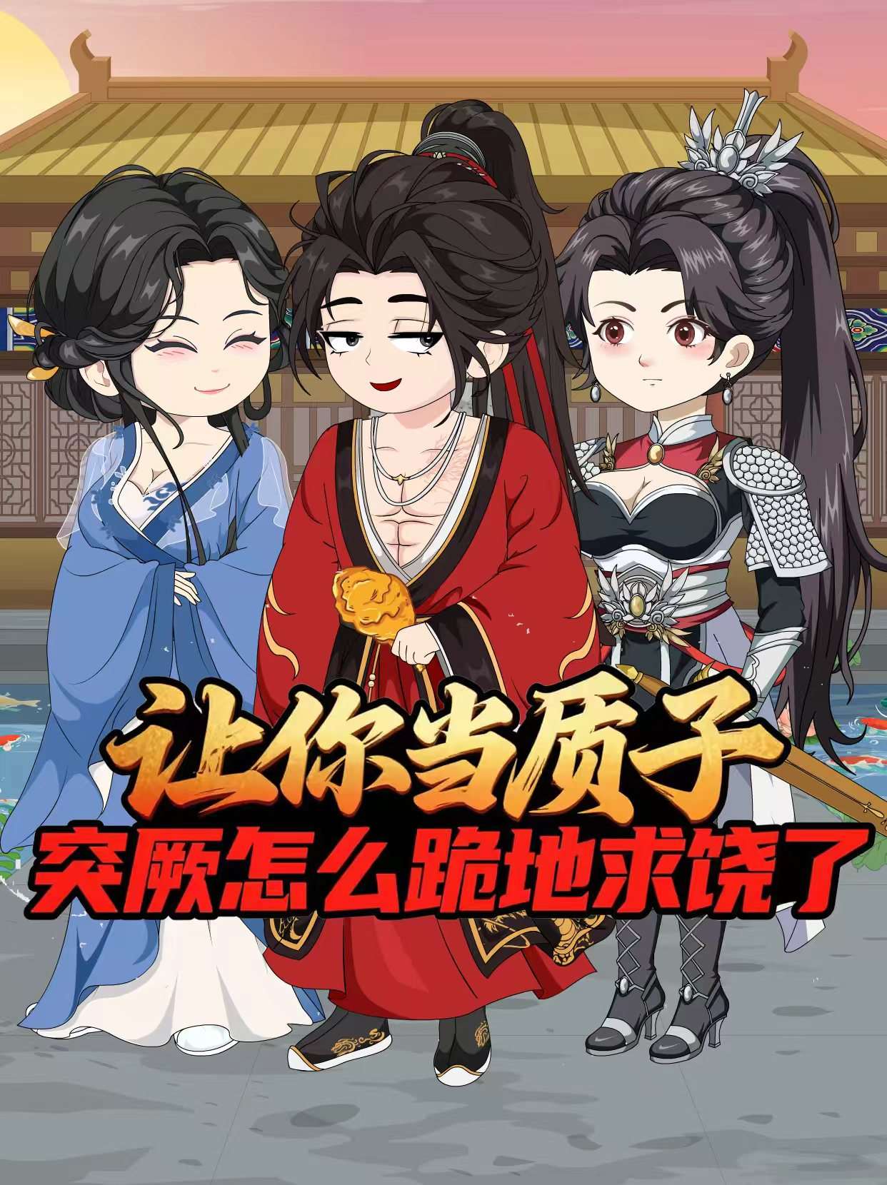 让你当质子突厥怎么跪地求饶了